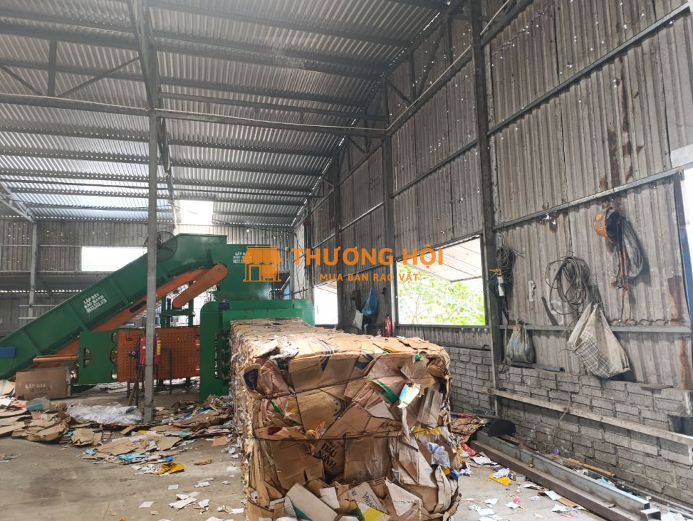 Máy ép giấy phế liệu Carton, Máy ép phế liệu kiểu đứng, Máy ép lon bia phế liệu