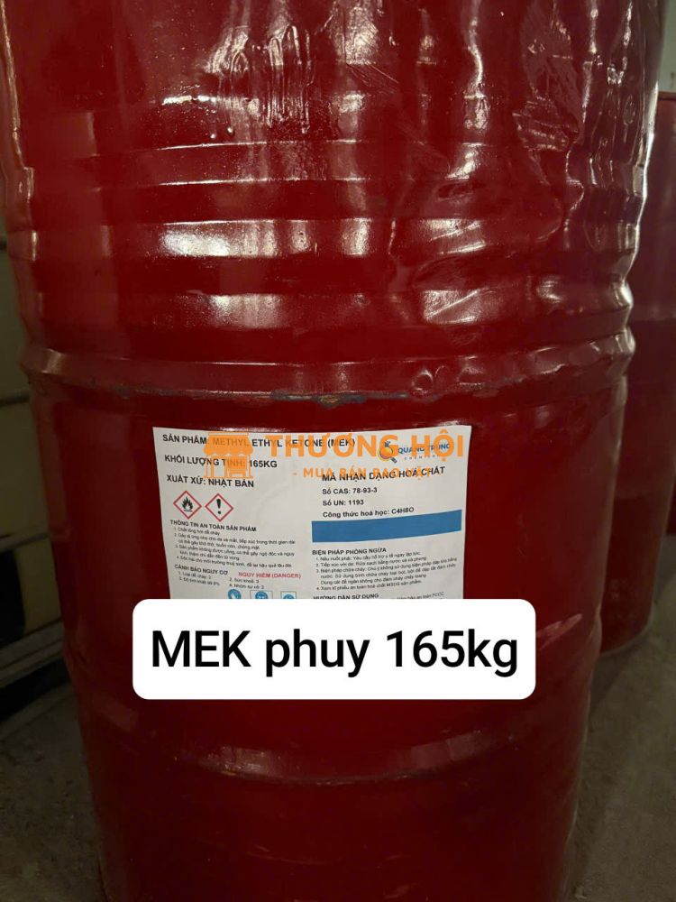 Dung môi MEK (Methyl Ethyl Ketone) phuy 165kg