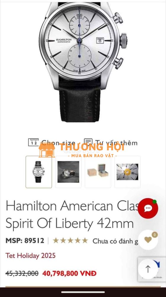 Hamilton Spirit of Liberty Auto Chrono