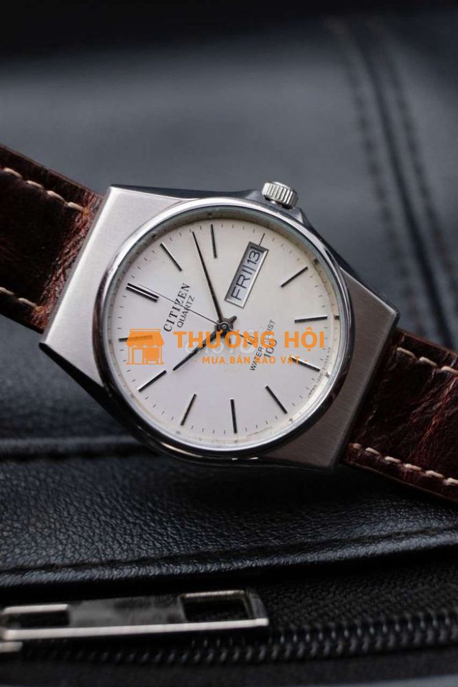 Đồng hồ Citizen thép sớ thiết kế cổ điển tinh tế