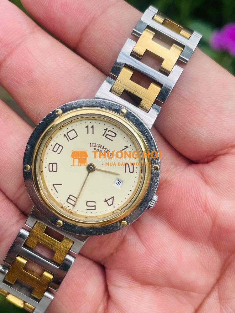 Hermes Clipper Womens Size 30