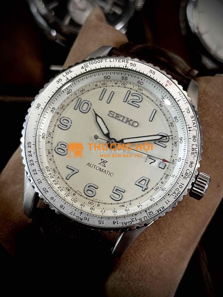 Seiko Prospex sky auto phong cách quân đội thanh l