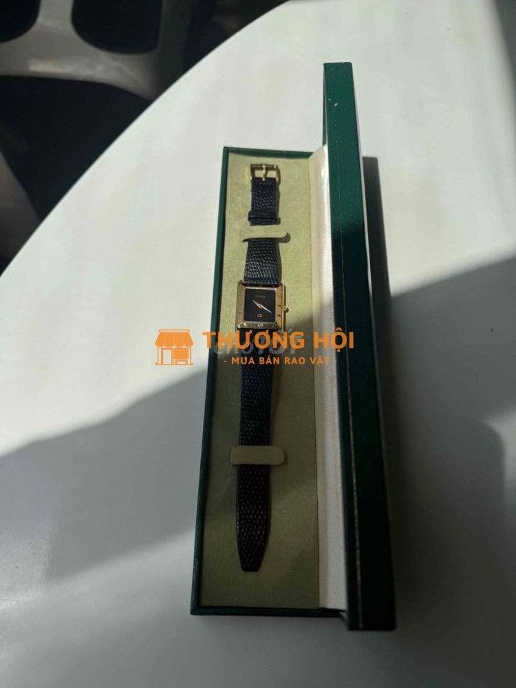 Đồng Hồ Gucci Tank mạ vàng 18k nguyên bản fullbox