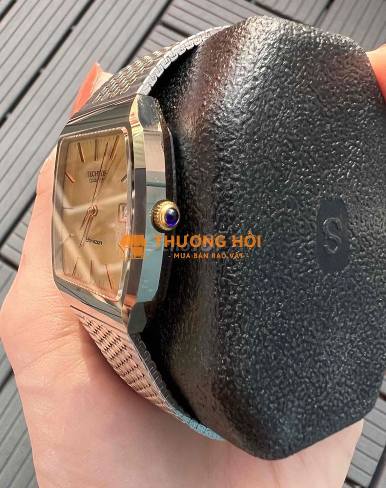 đồng hồ technos chính hãng máy thuỵ sĩ