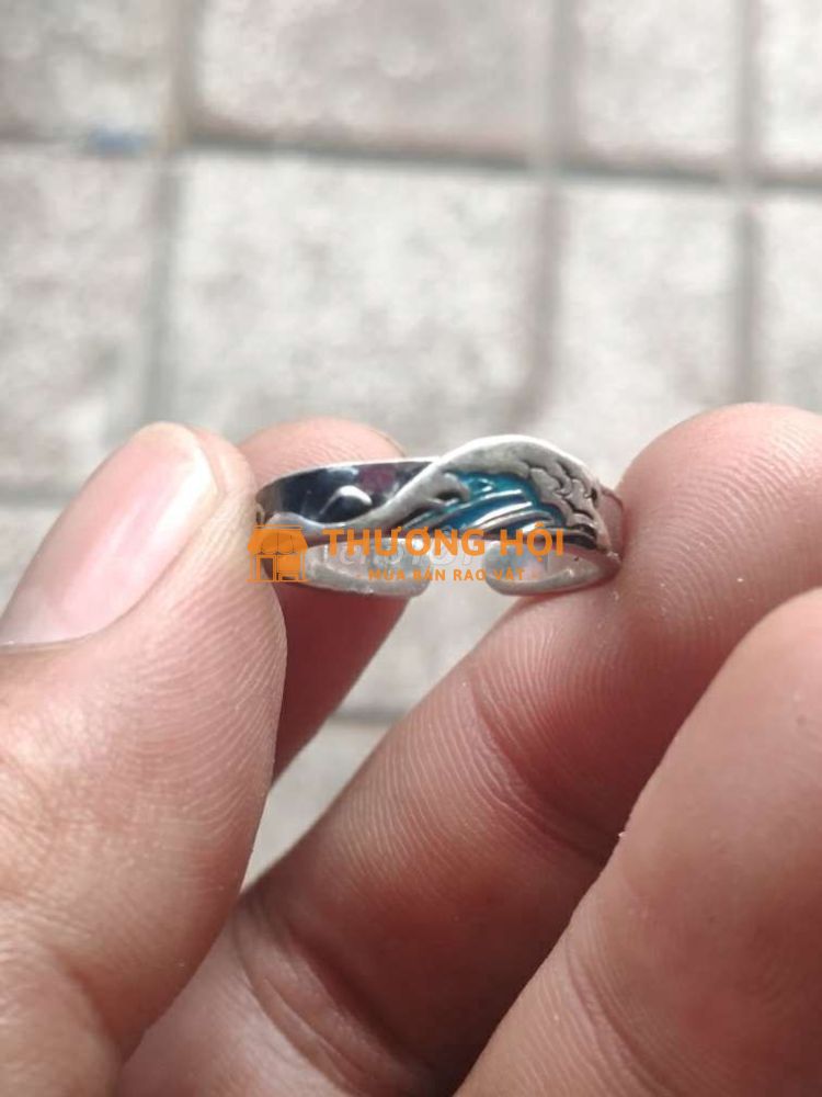 nhẫn bạc free size