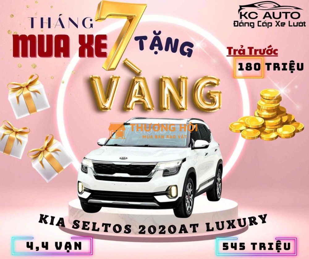 Kia Seltos 2020 1.4 Turbo Luxury - 45000 km