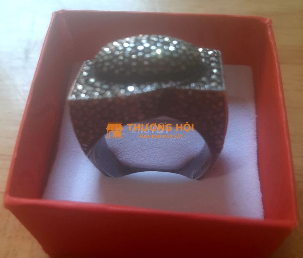 Cà rá Kim cương tấm nâu
