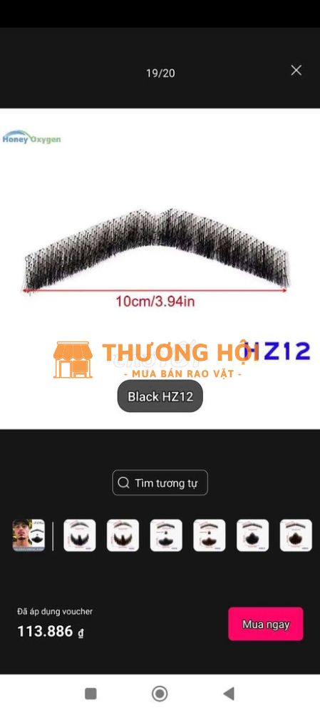 Râu gia.dung cu hoa trang nhu that