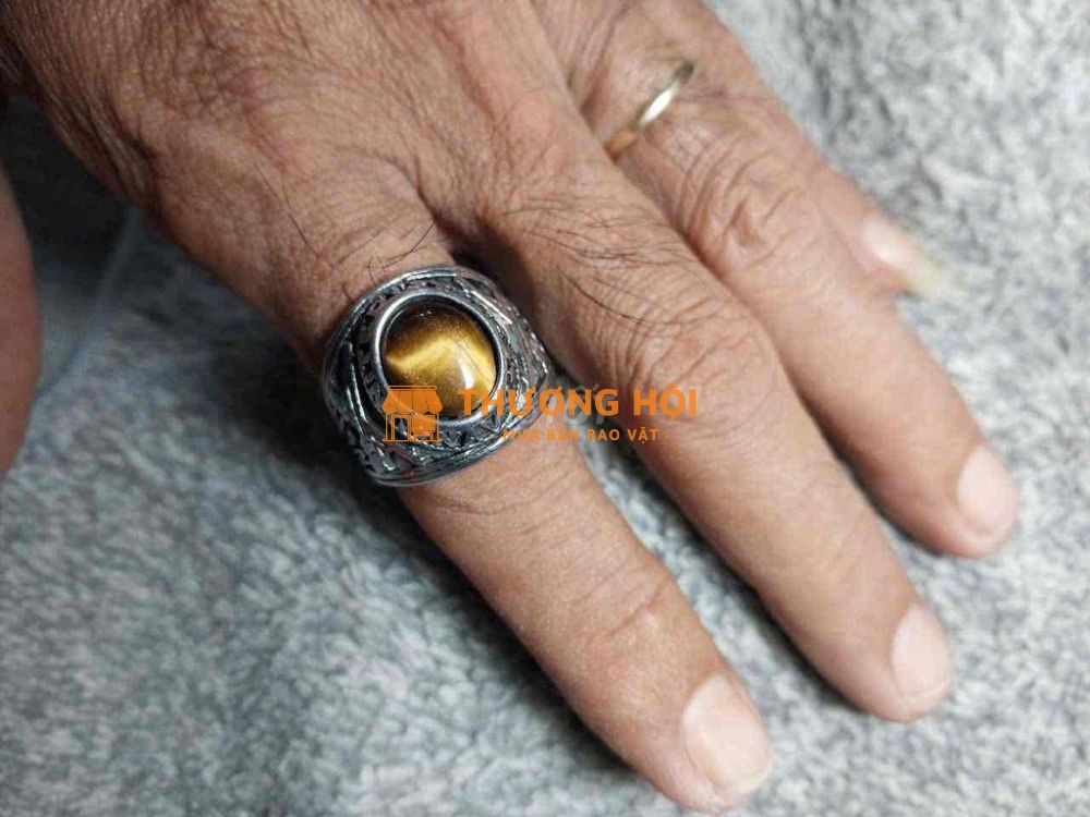 nhẫn nam bằng inox