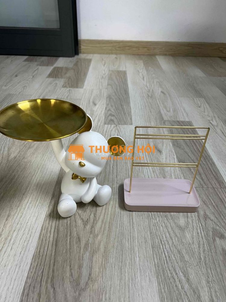 Combo gấu decor và giá treo phụ kiện