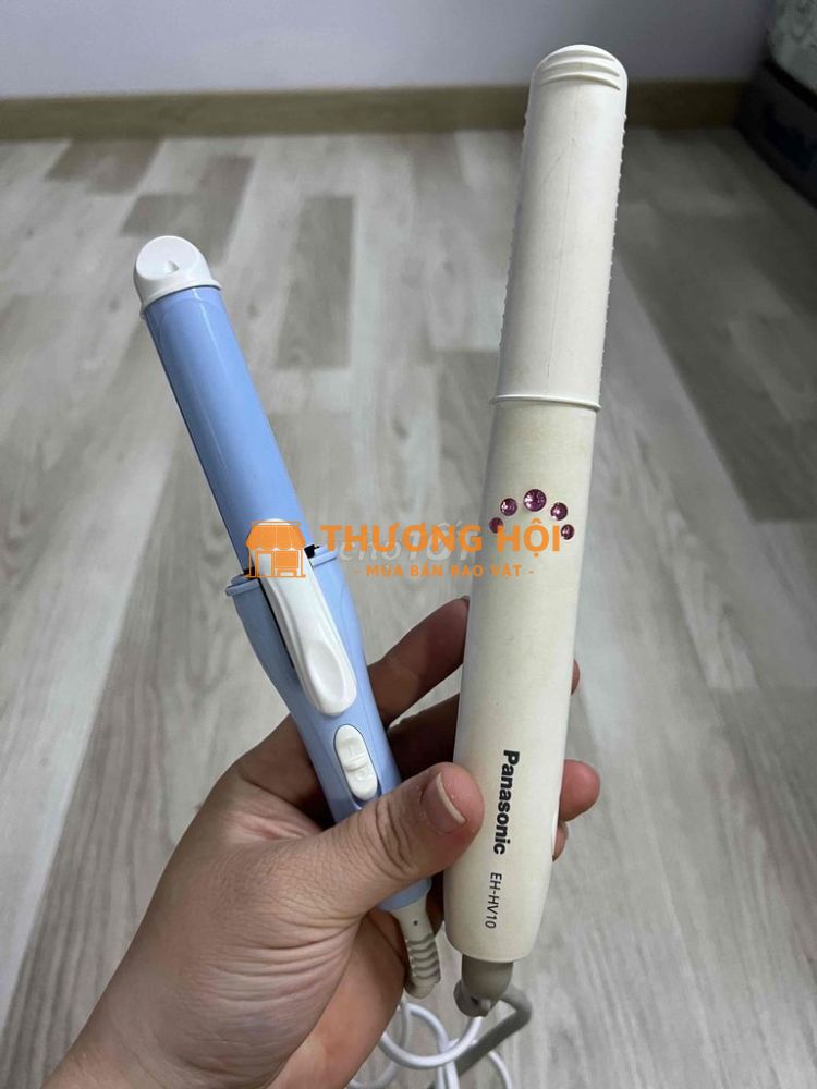 Combo máy ép tóc và máy uốc tóc