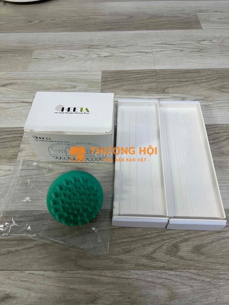 Combo lựơc massge gội đầu và thanh ngăn tủ