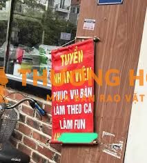 TUYỂN NHÂN VIÊN PHỤC VỤ