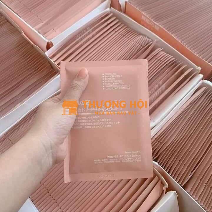HỘP 50 MIẾNG MẶT NẠ NHAU THAI CỪU CUỐNG RỐN NHẬT