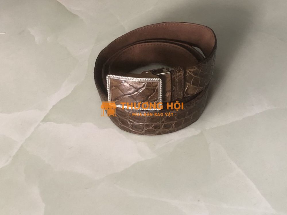Nịt Da Cá Sấu! Bán 3.2cm!