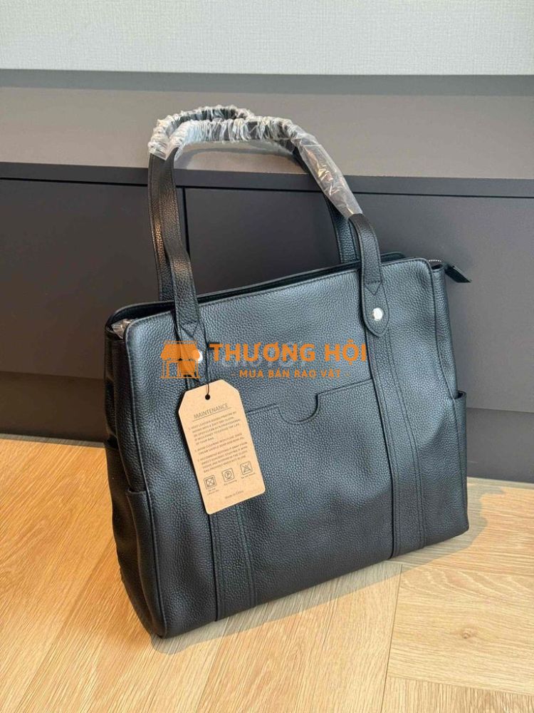S-ZONE LEATHER HANDBAG xuất UK