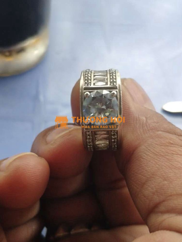 nhẫn bạc nguyên chất