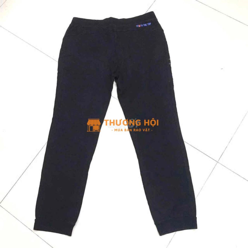 Quần Jogger Kappa Cotton đen size XL