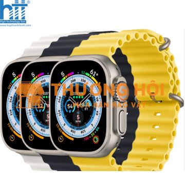 Apple Watch Ultra 49mm Viền Titan - Dây cao su