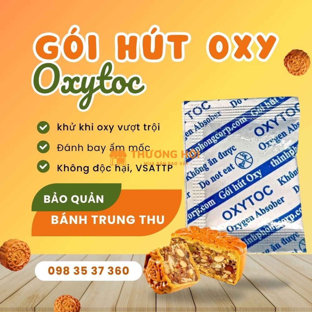 Dùng gói oxy thay vì chất bảo quản độc hại, dùng bánh trung thu an toàn