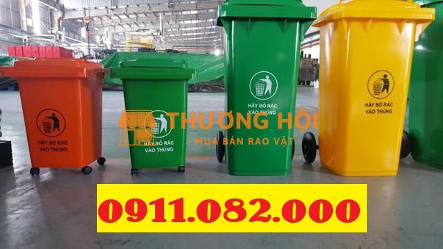Những mẫu thùng rác giá rẻ nhất 2025- thùng rác 120l 240l 660l- lh 0911082000