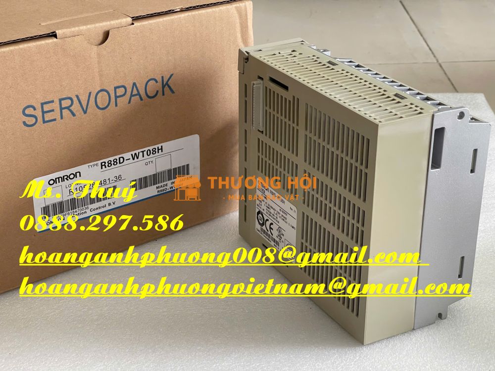 Chuyên hàng Omron - Servo Driver R88D-WT08H - Bình Dương