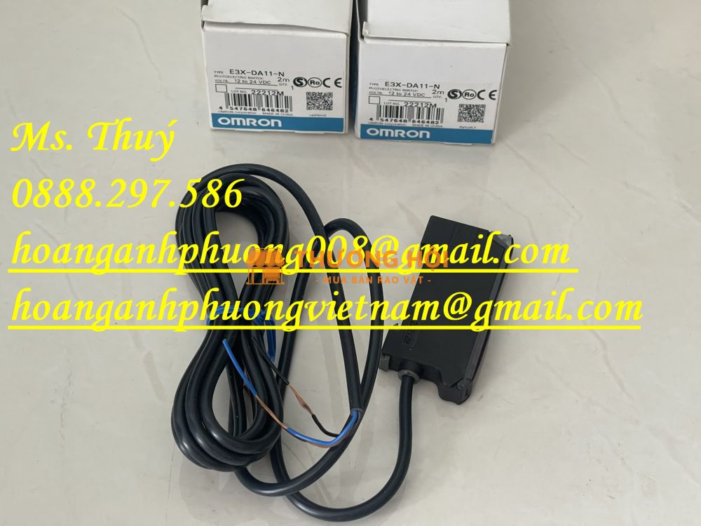 Omron E3X-DA11-N - Cảm biến mới 100% - Cty Hoàng Anh Phương
