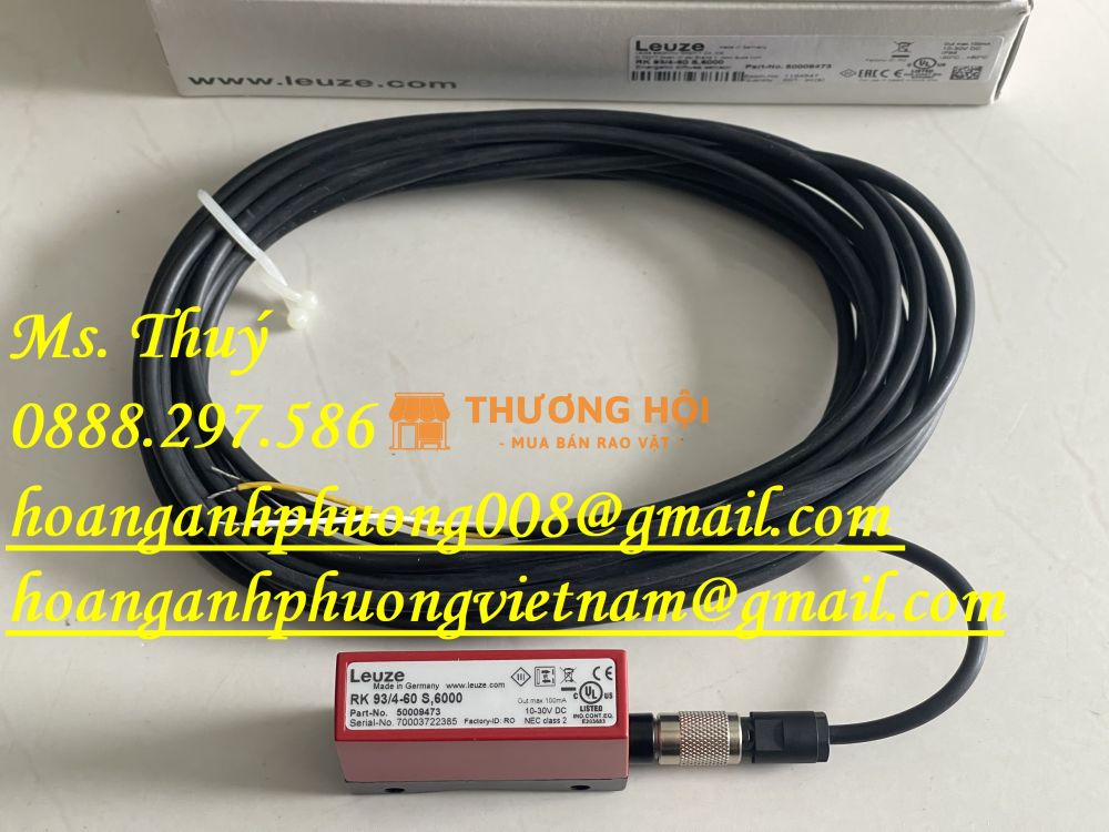 Chính hãng Leuze  - Cảm biến RK 93/4-60 S,6000 - Bình Dương