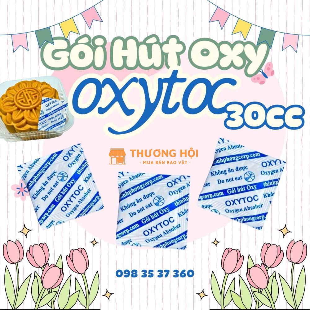 Gói hút oxy 30cc bảo vệ chống mốc bánh trung thu