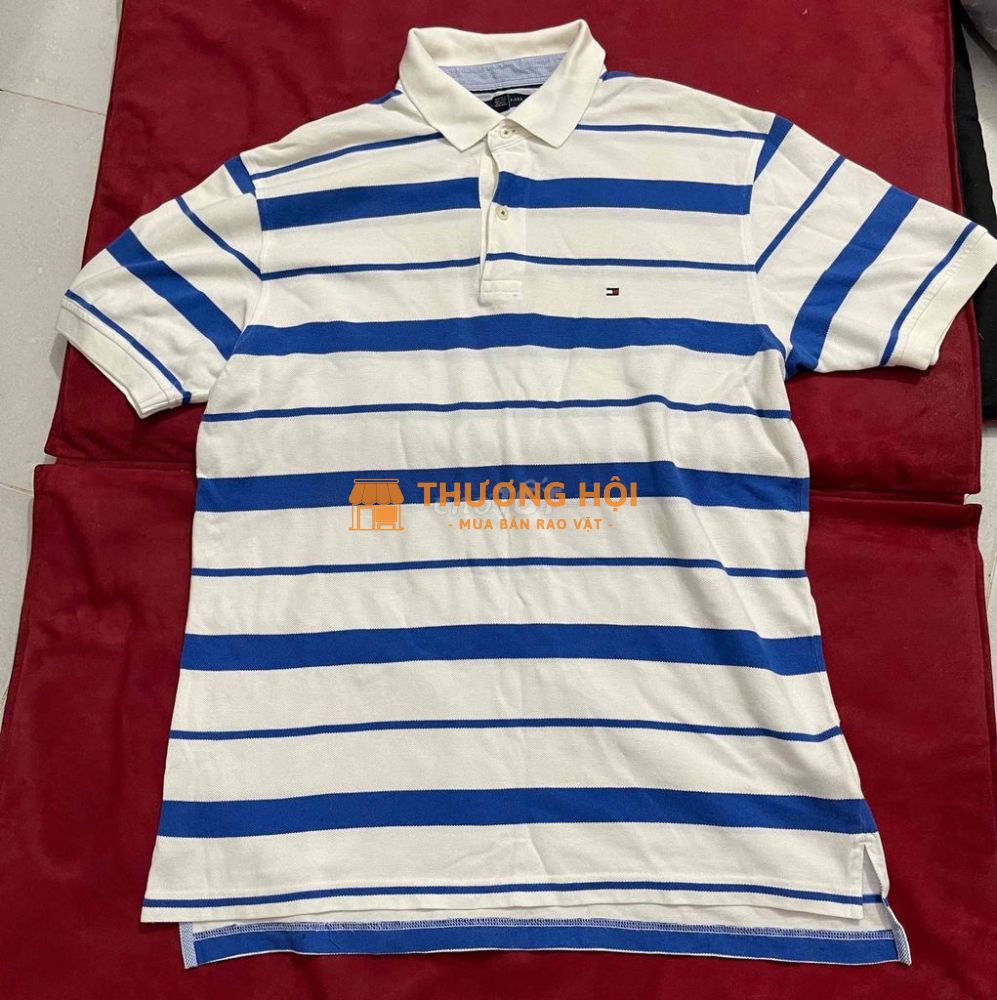 Polo Tommy Hilfiger nam bigsize 85–95kg lỗi nhẹ