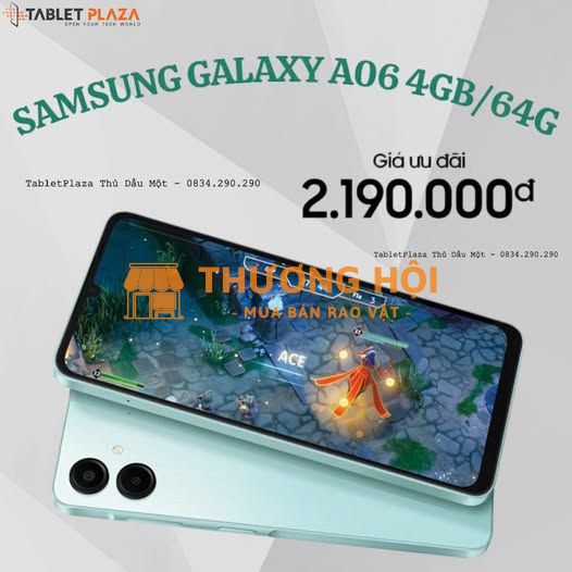 Chỉ từ 2.190.000đ, sở hữu ngay chiếc Galaxy A06 pin trâu