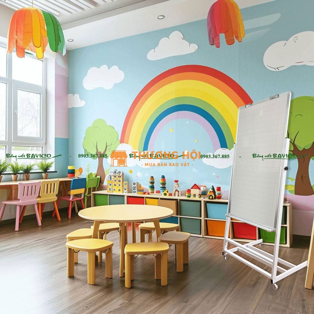 BẢNG TỪ TRẮNG CÓ CHÂN FLIPCHART F4 – HÀN QUỐC