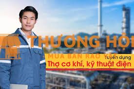 TUYỂN THỢ ĐIỆN CÔNG NGHIỆP/ KỸ THUẬT ĐIỆN - CƠ KHÍ