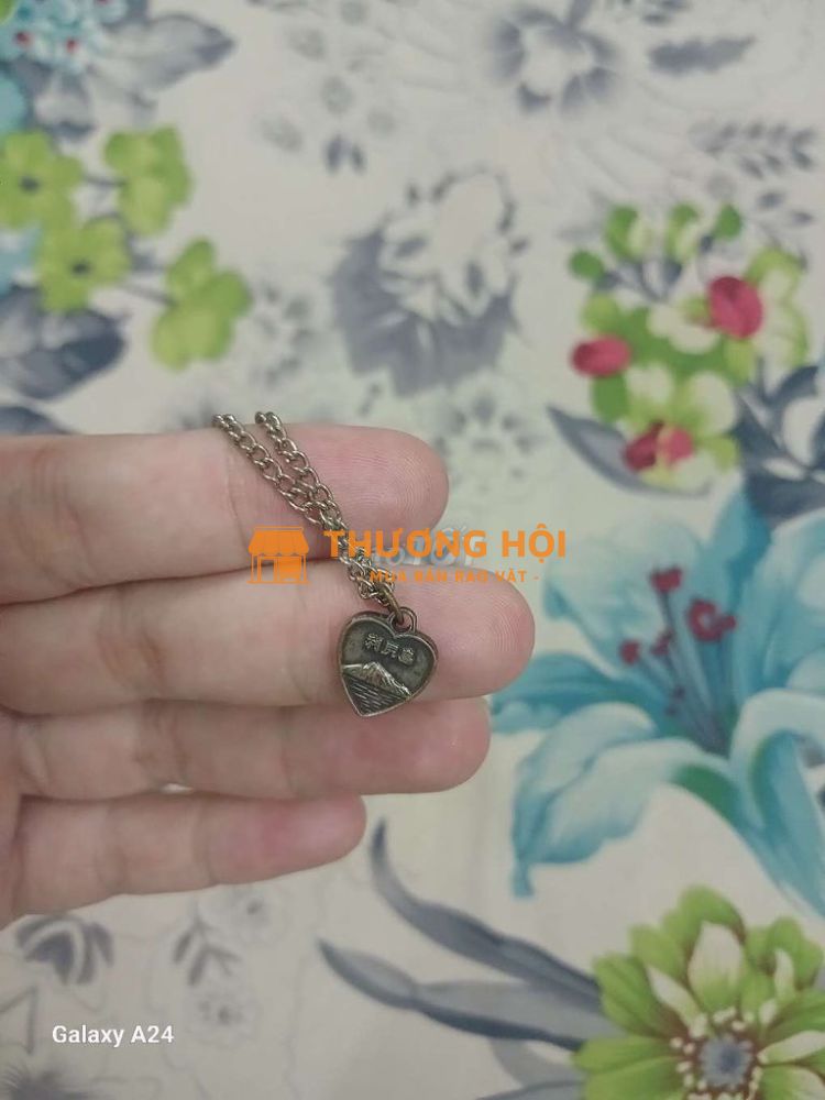 🧡 DÂY CHUYỀN SI NHẬT – MẶT TRÁI TIM NÚI PHÚ SĨ 🧡