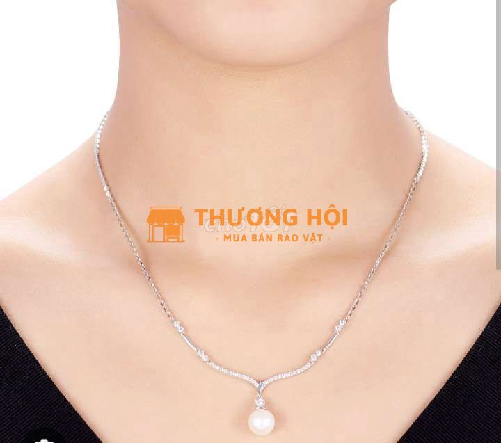 Dây chuyền bạc PNJ, như mới