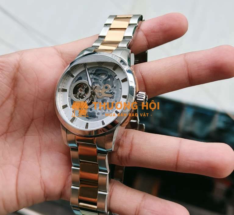 Bán gl Đh Armani skeleton máy dập vân 20j
