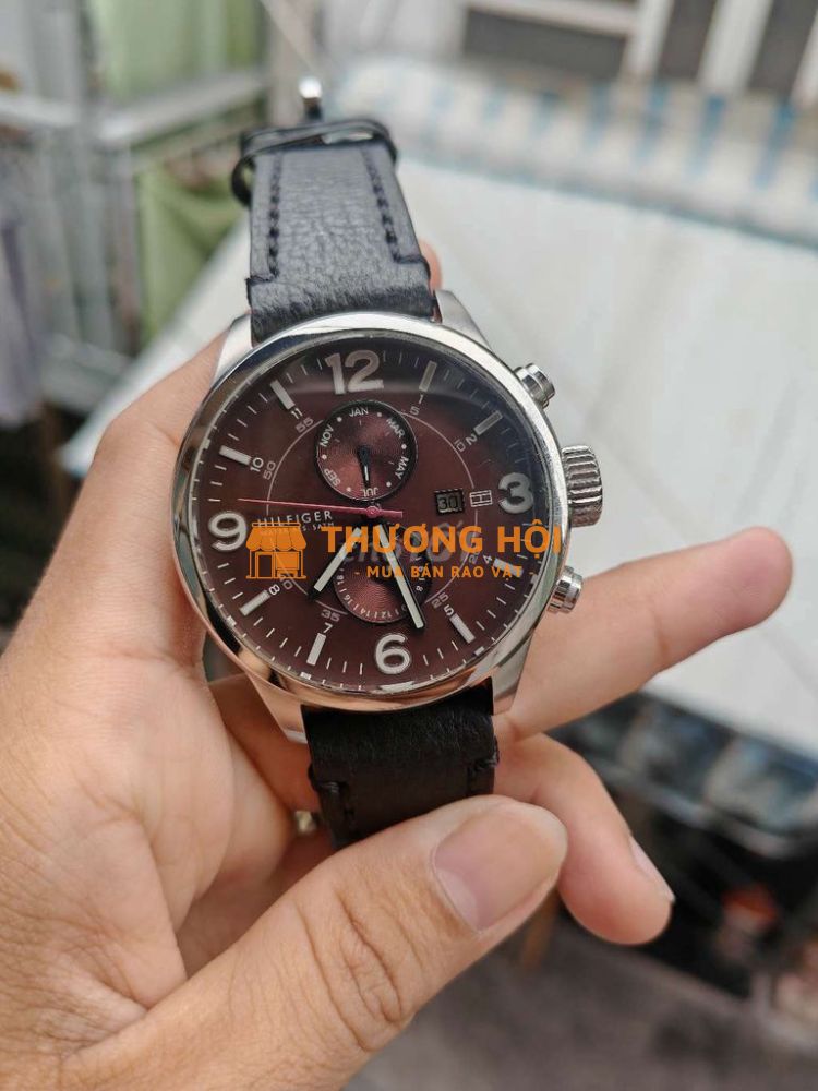 Tommy Hilfiger máy vàng isa thụy size 44mm