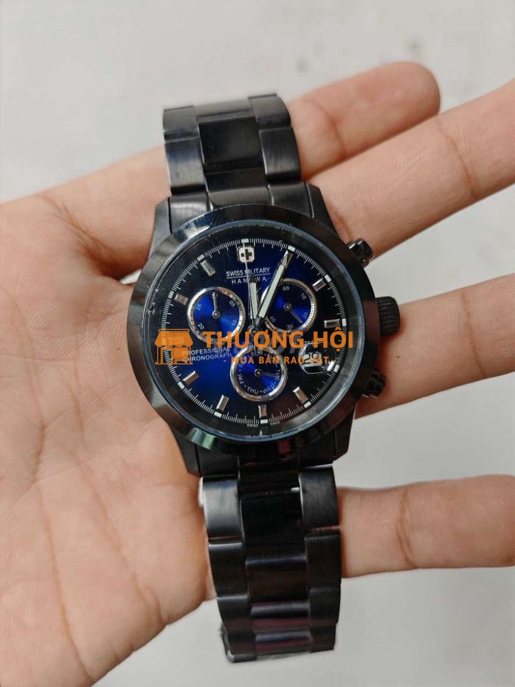 Military hanowa swiss Chronograp kim trôi size 40