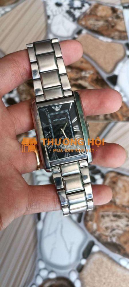 Đồng hồ Emporio Armani vuông tank size 31-39