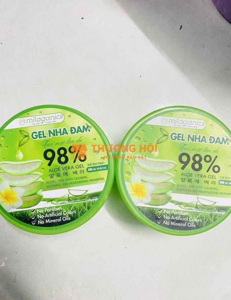 mình có dư mớ gel nha đam dưỡng ẩm sáng da