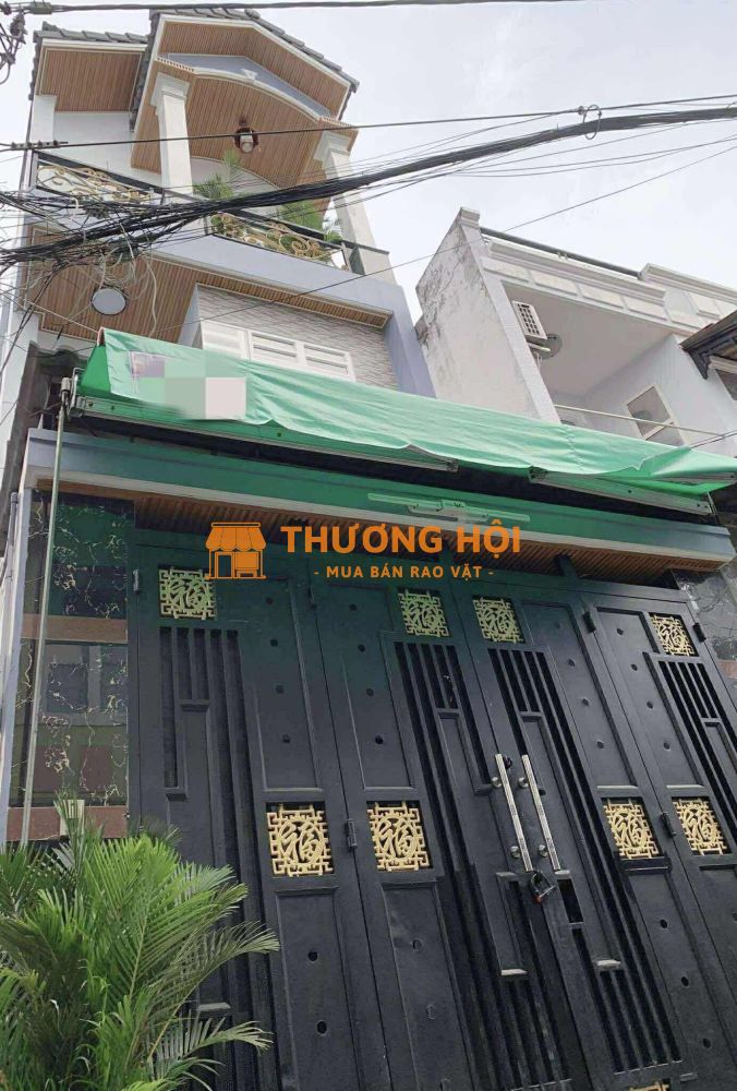 Nhà đẹp hxh 52m2-4tang Hiệp Thành 35 Q12 , gần trường thpt Võ Trường Toản , 6 tỷ nhỉnh 0932030061