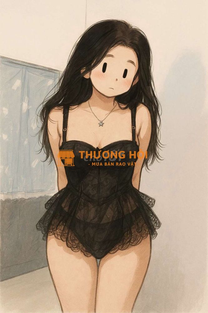Đồ cosplay ren đen