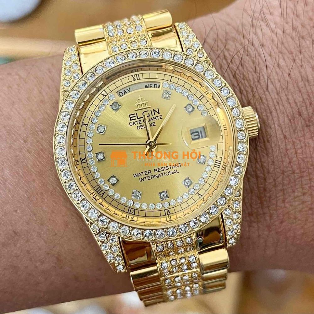 Đồng Hồ Elgin size 37 lịch thượng.