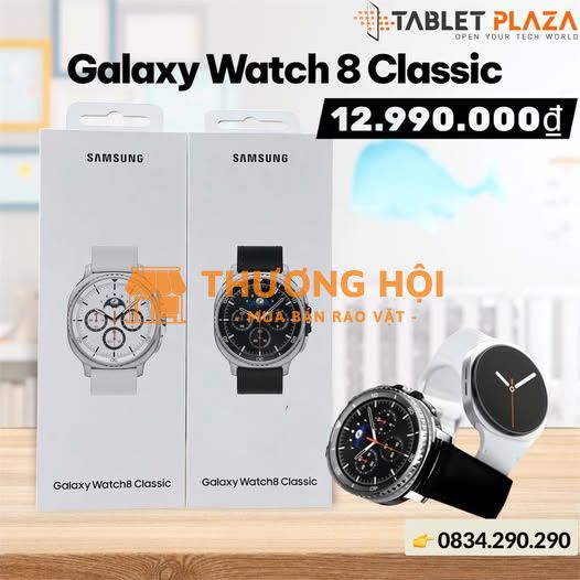 Thiết kế cổ điển, sang trọng dòng Watch 8 Classic