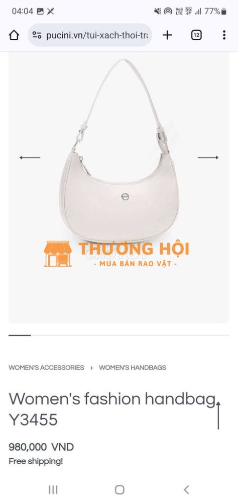 Túi kẹp nách Pucini