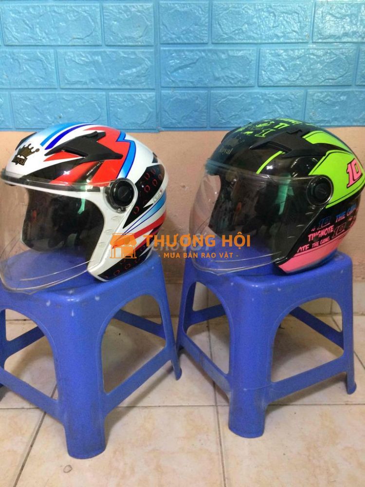 nón môtô đi phượt 2 lớp kính ít đội còn đẹp