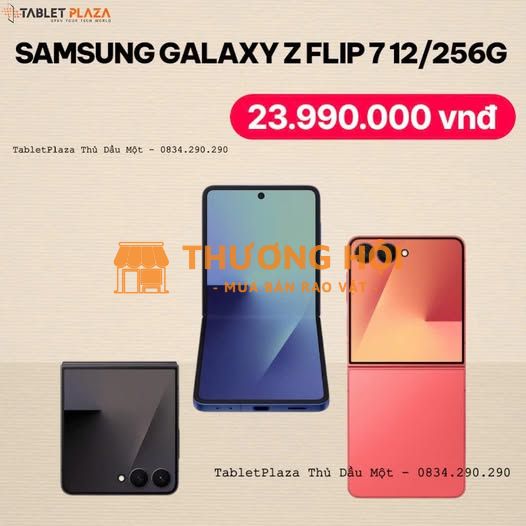 Samsung Galaxy Z Flip 7  nhỏ gọn, cá tính