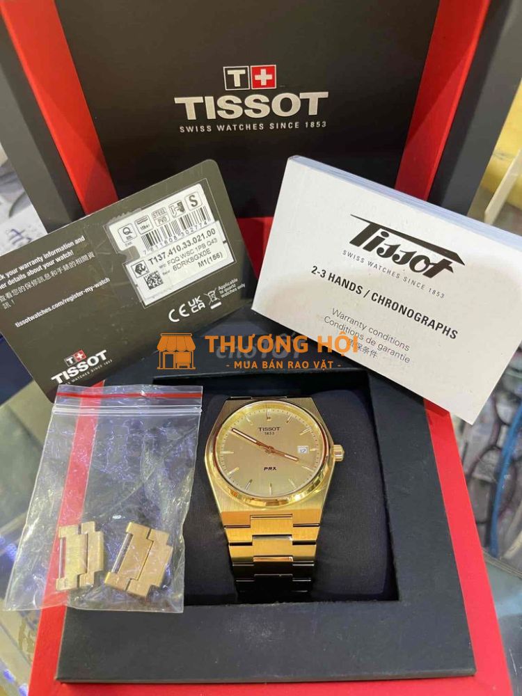Tissot PRX gold 40mm Pin