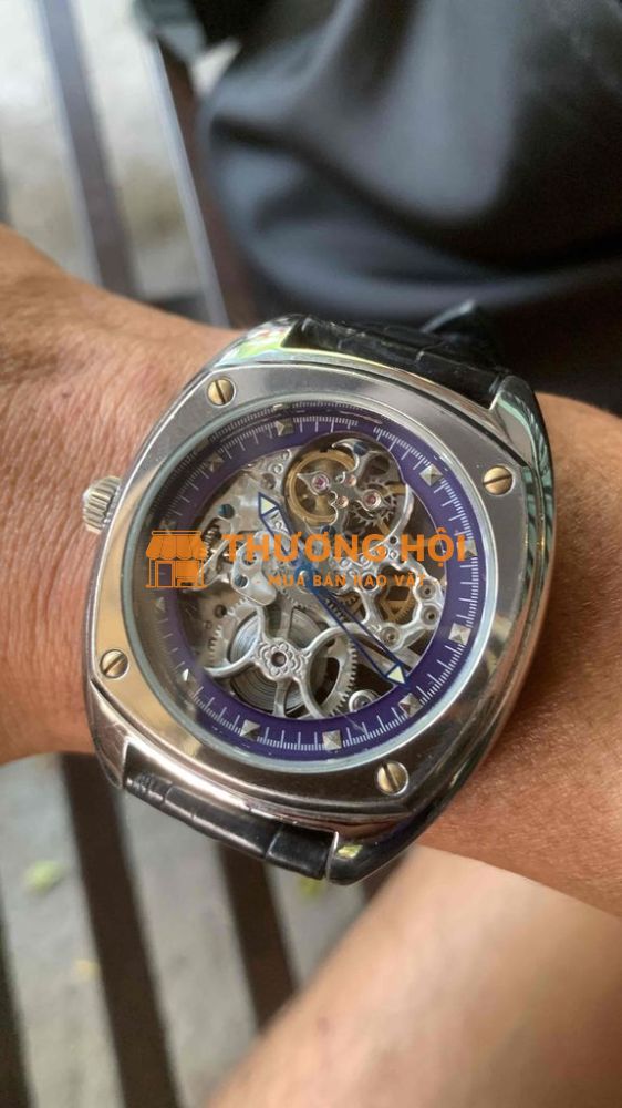 ĐH Skeleton Tourbillon Lên Cót Tay