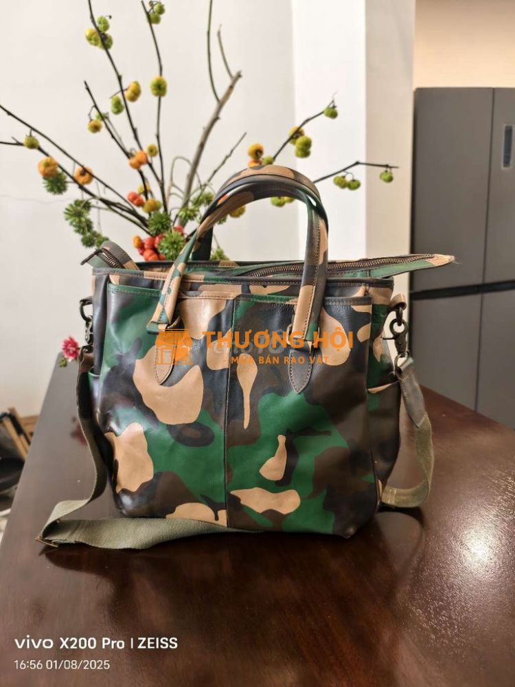 túi camo tote chéo